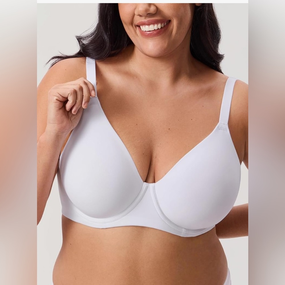 Women's White Full Coverage‎ Bra